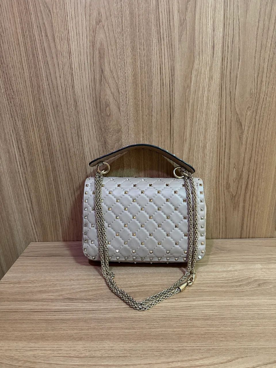 Bolsa Valentino rockstud média original  - Foto 2