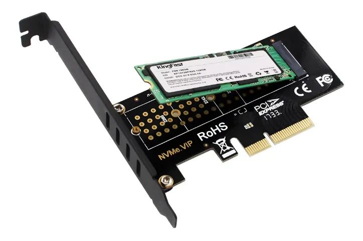 Adaptador M.2 NVMe para PCI-E x4 - Foto 2