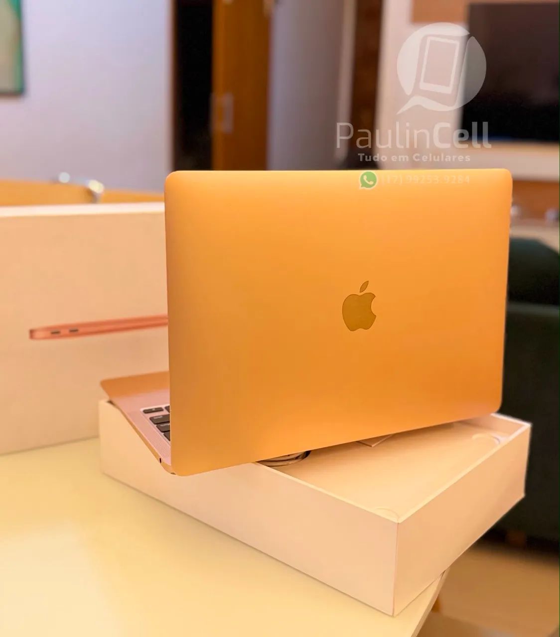 Macbook Air m1 dourado 