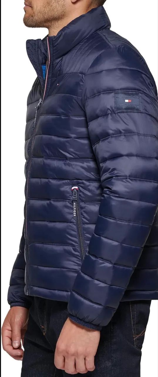 Jaqueta Tommy Hilfiger marinho original GG  - Foto 2