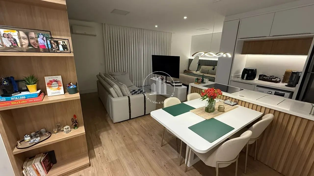 Studio Mobiliado no Áster Residence - Kobrasol - JMS - Foto 2