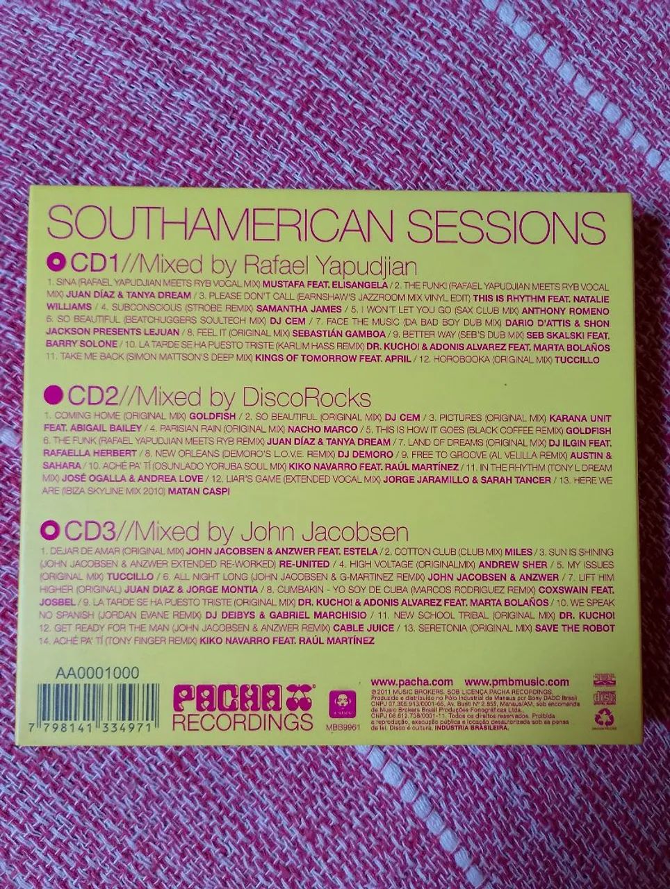 CD Pachá Brazil Southern American Sessions - Foto 3