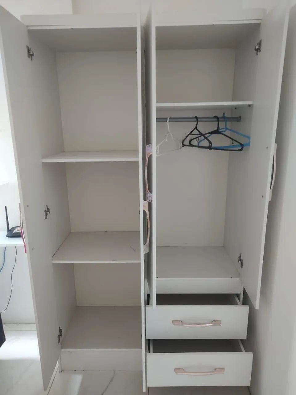 Quarto completo Cama + Guarda roupa + mesa - Foto 3
