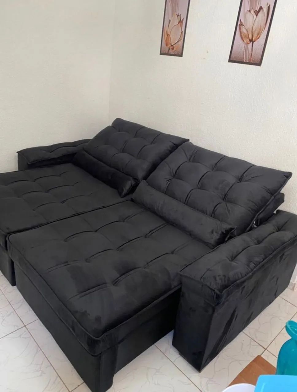 Sofá Ilhéus Retrátil É Reclinável Novo/Pronta Entrega Loja R L Moveis  - Foto 2