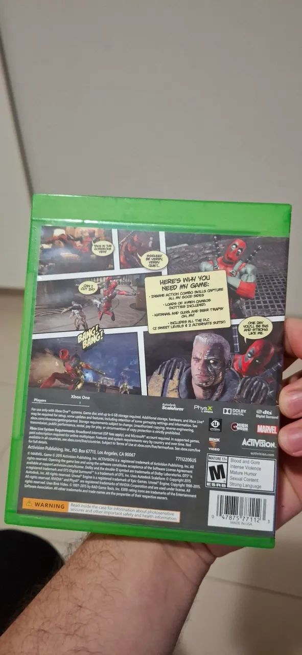 Jogo Deadpool raro - Foto 2
