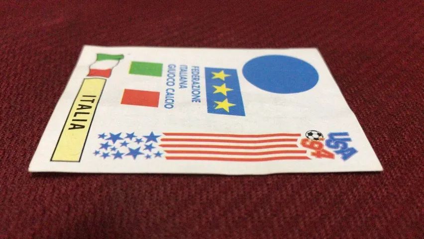 Figurinha Copa 1994 Escudo da Itália Original Panini - Foto 4