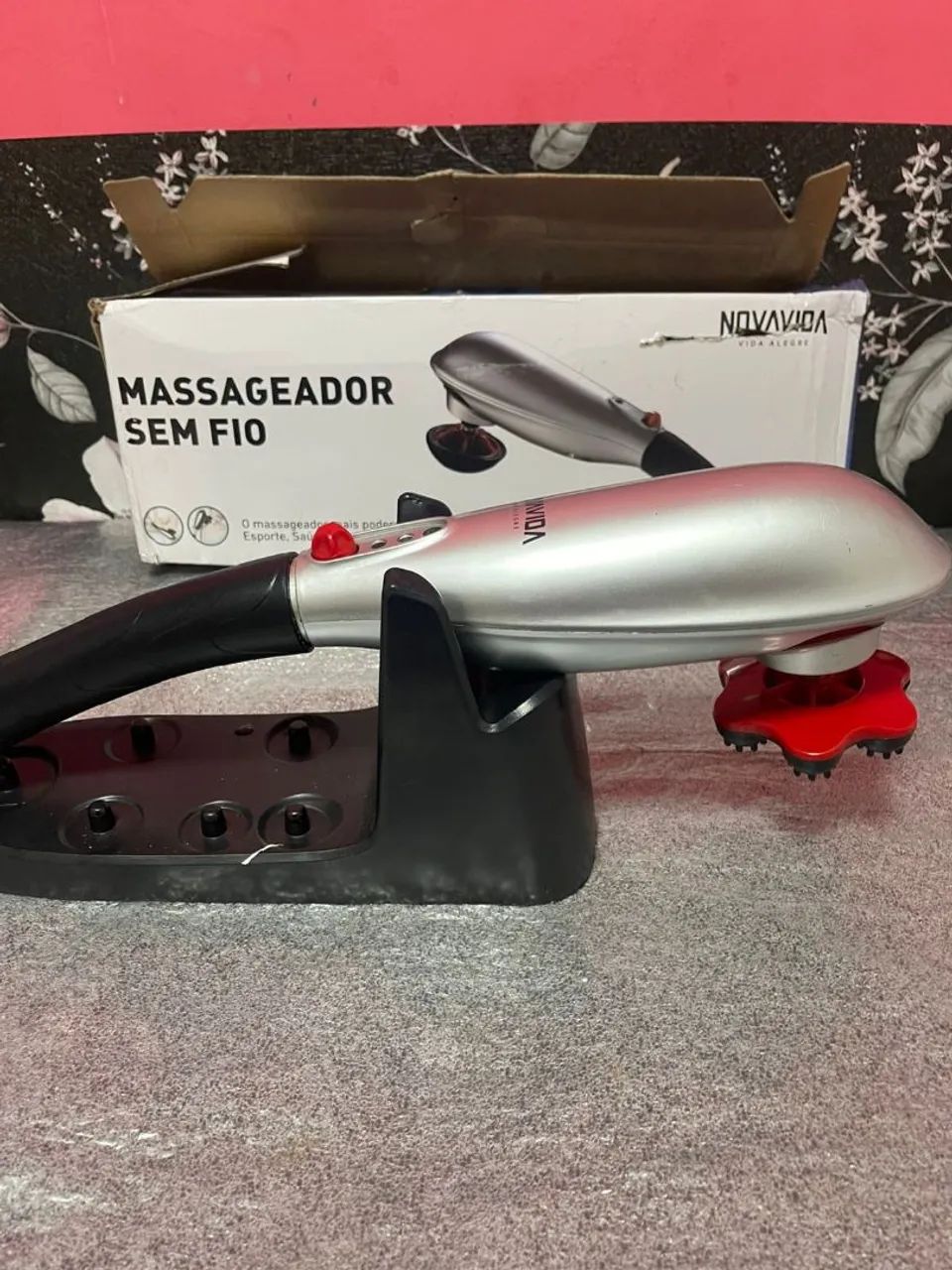 massageador na caixa seminovo carregavel - Foto 3