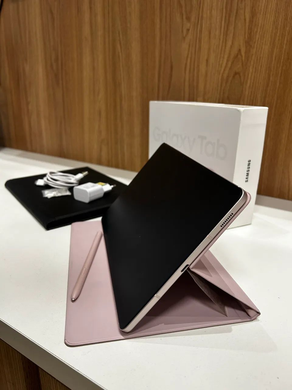 Samsung Galaxy Tab S6 Lite 64GB Rosa com S Pen Original   - Foto 4