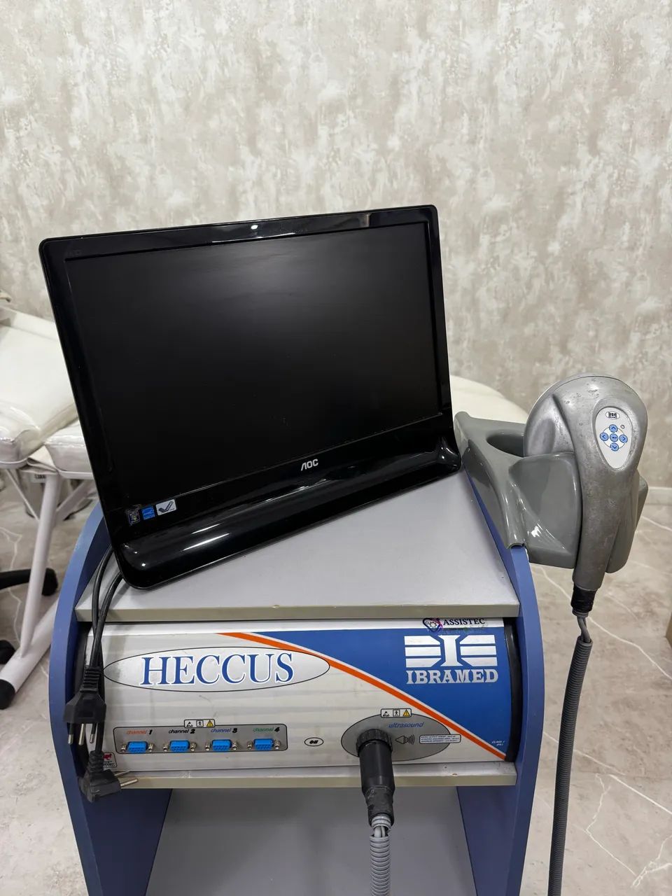 Ultrassom Heccus Ibramed (com Carrinho) ? Usado - Foto 3