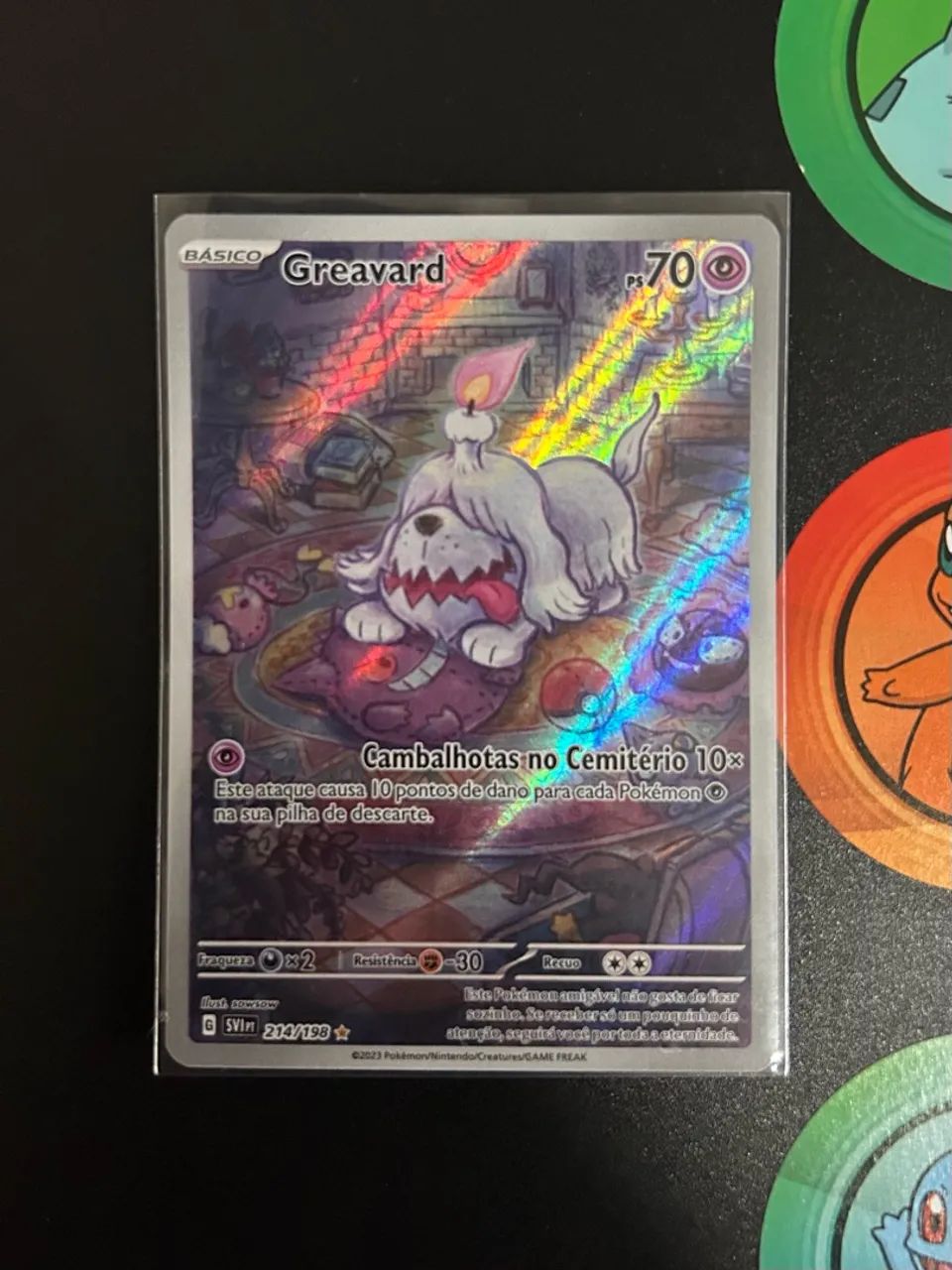 Carta Pokemon Greavard