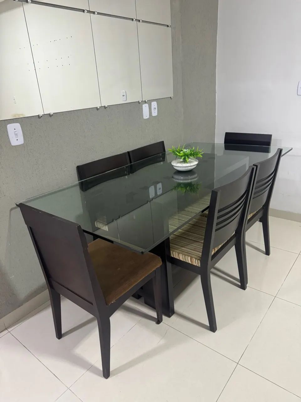 Mesa de jantar 6 Lugares 