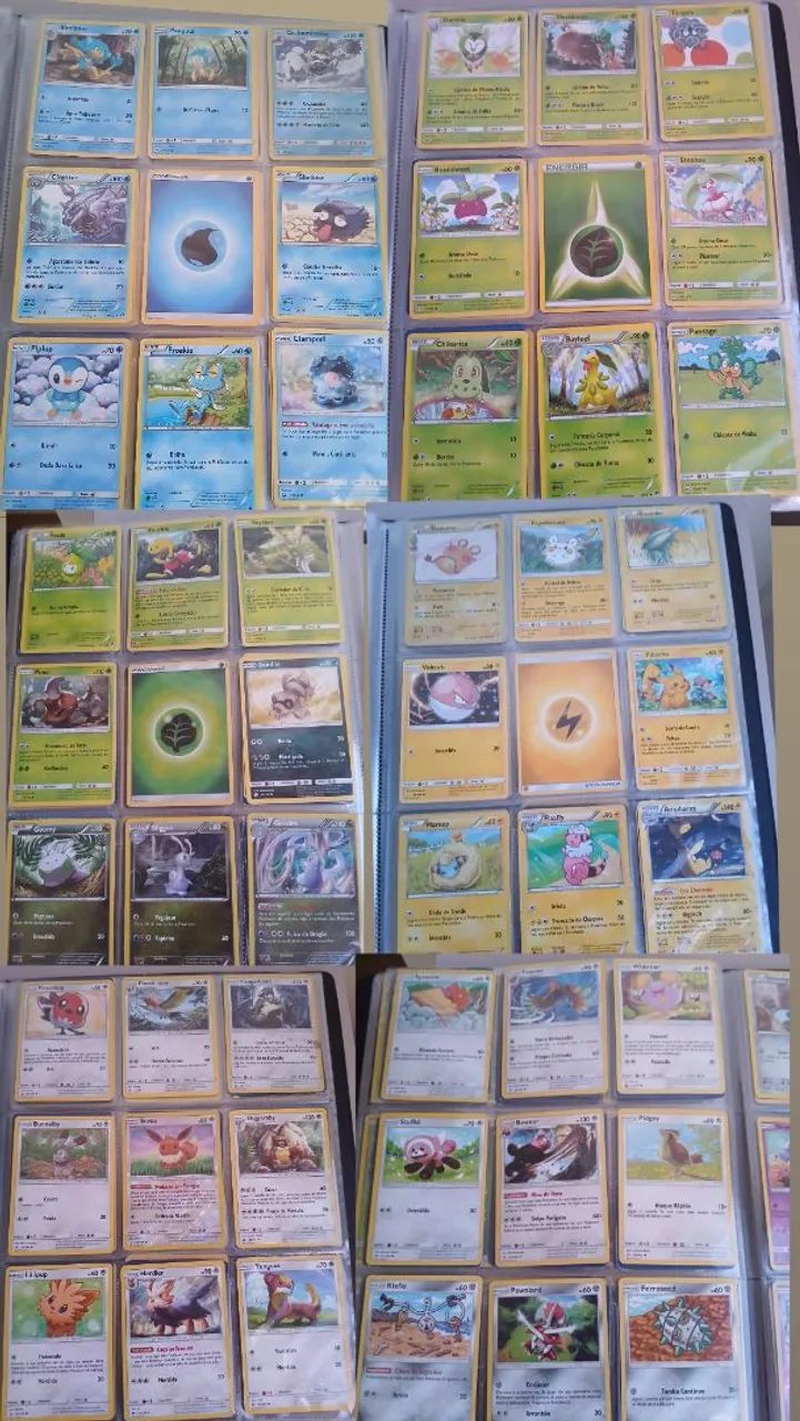 Pac CARTINHAS POKEMON e álbum 