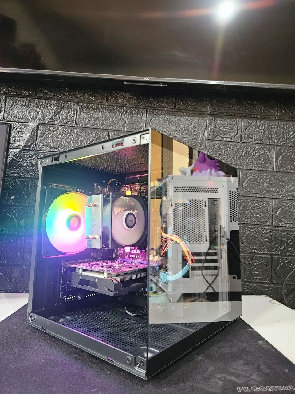 PC I5 COM RX 550 4GB E COM SSD RODA JOGOS - Foto 4