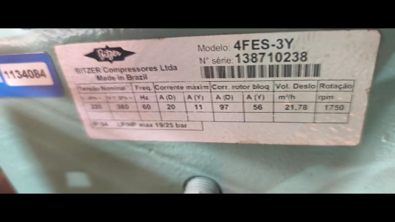 Motor bitzer refrigeração - Foto 4