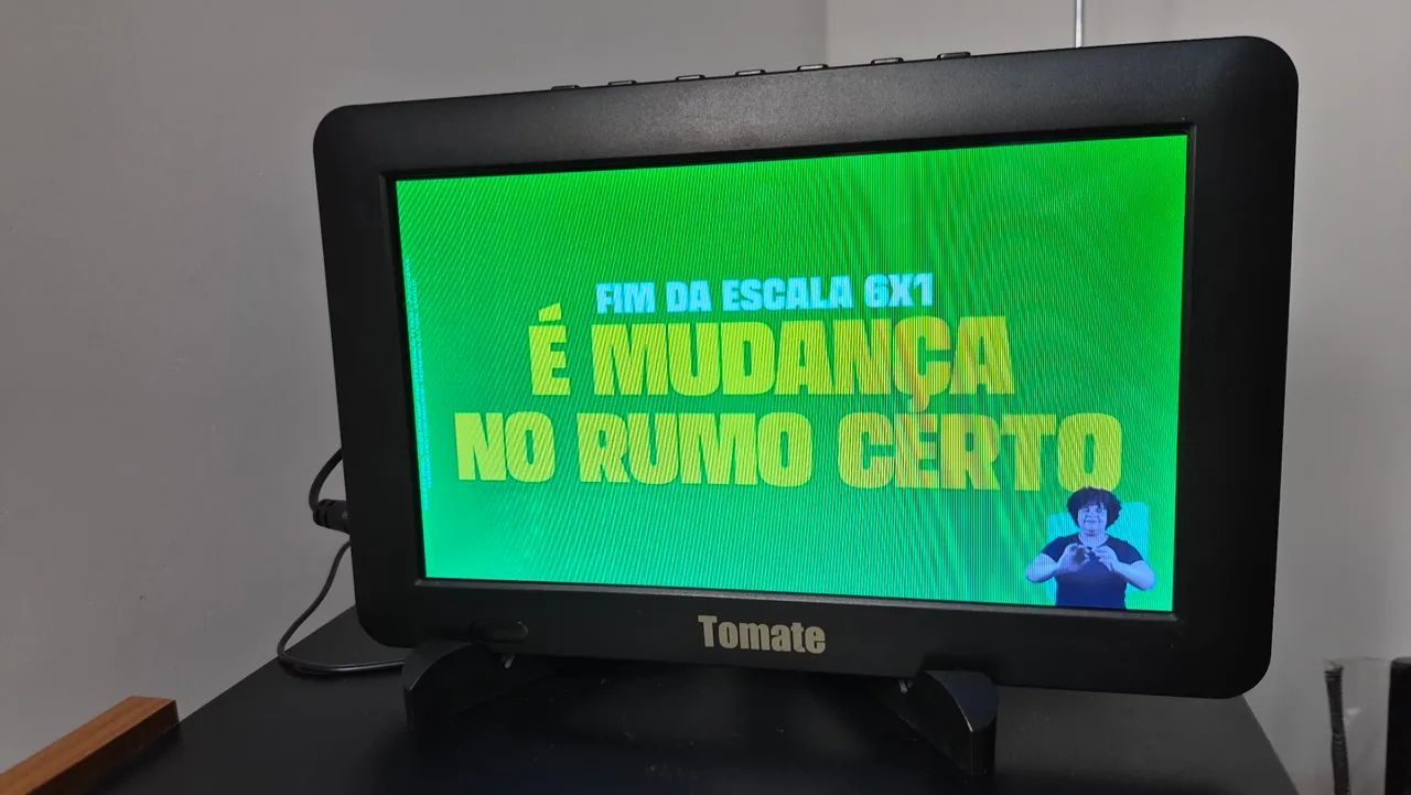 Tv portátil Tomate de 9 polegadas  - Foto 2