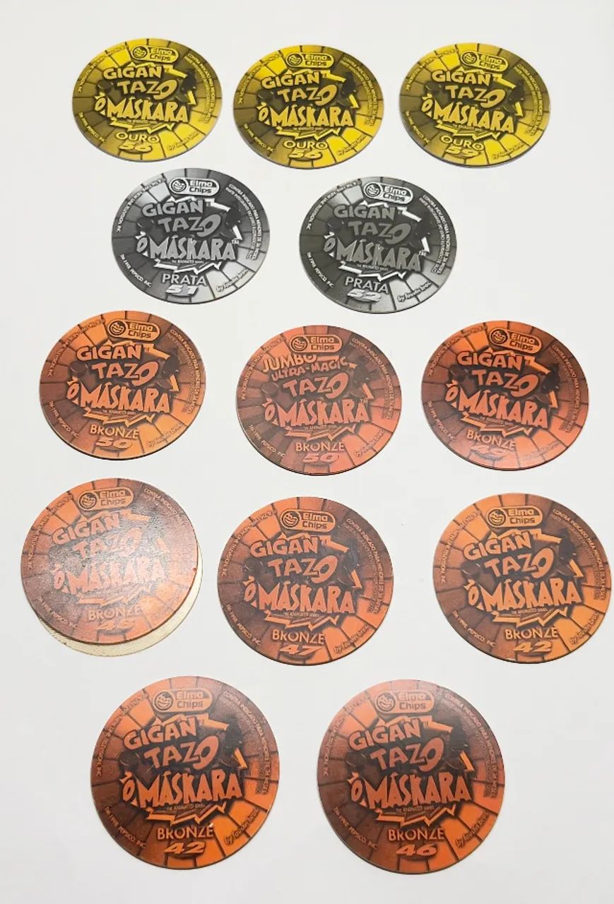 Lote Tazos O Máskara Elma Chips (1998) - Foto 2