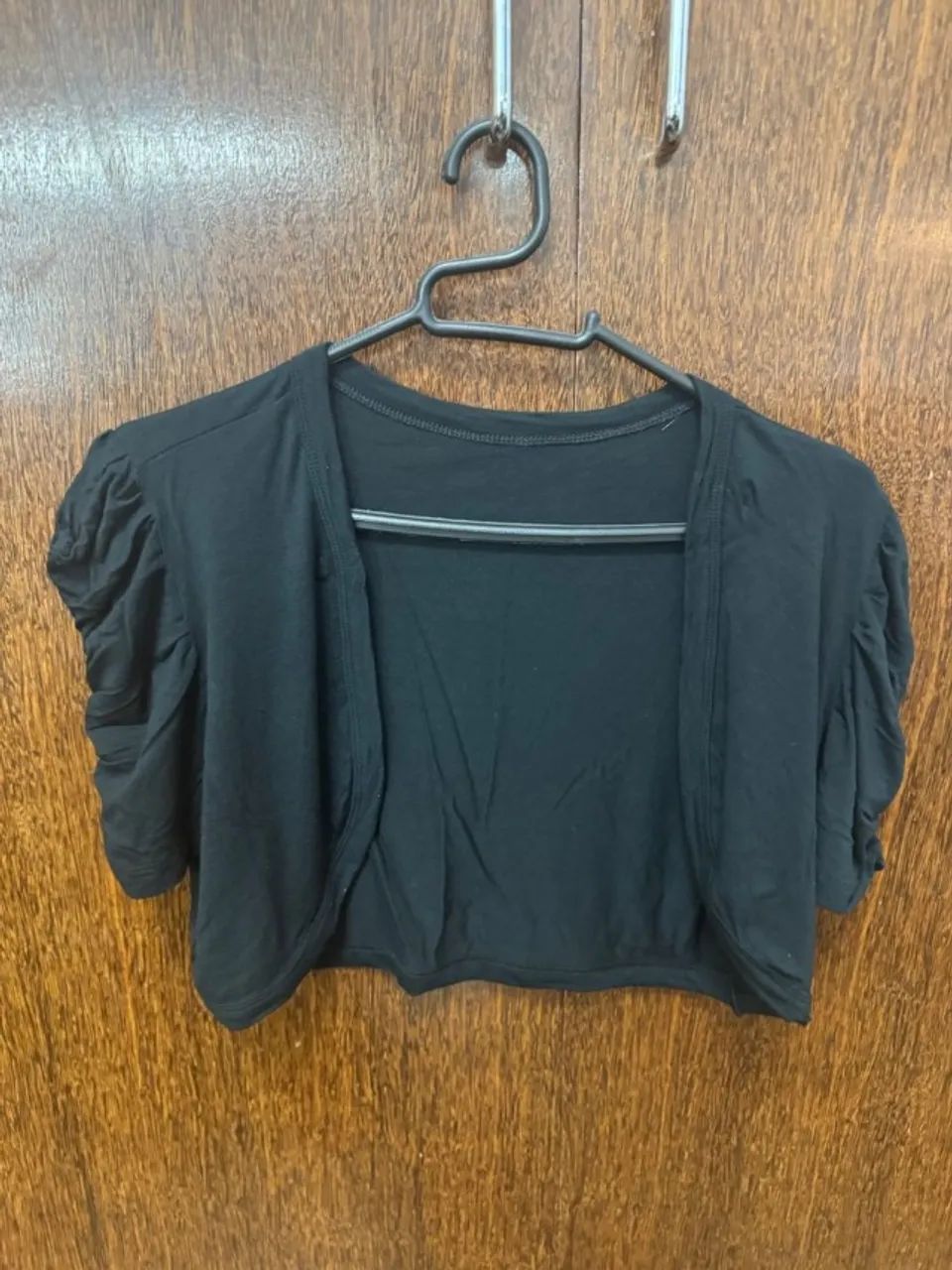 bolero feminino preto m