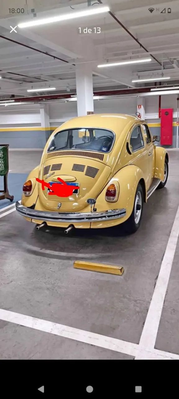 Volkswagen Fusca 1300 1979