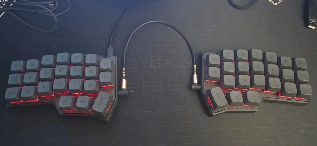 Corne V4.1 Split Ergonomia Hot-swappable MX teclado mecânico - Foto 4