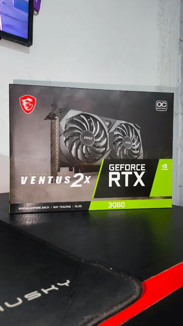 RTX 3060 12GB - IMPECÁVEL!