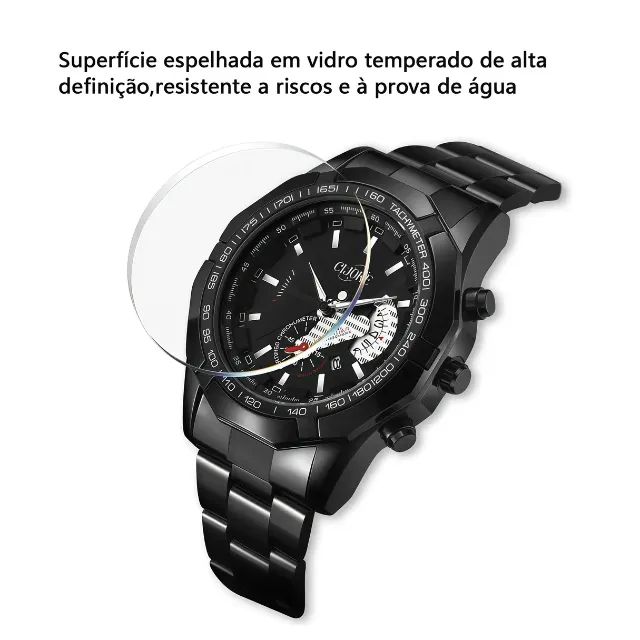 Relógio Cijoke Premium em Aço A Prova D?água - Foto 4