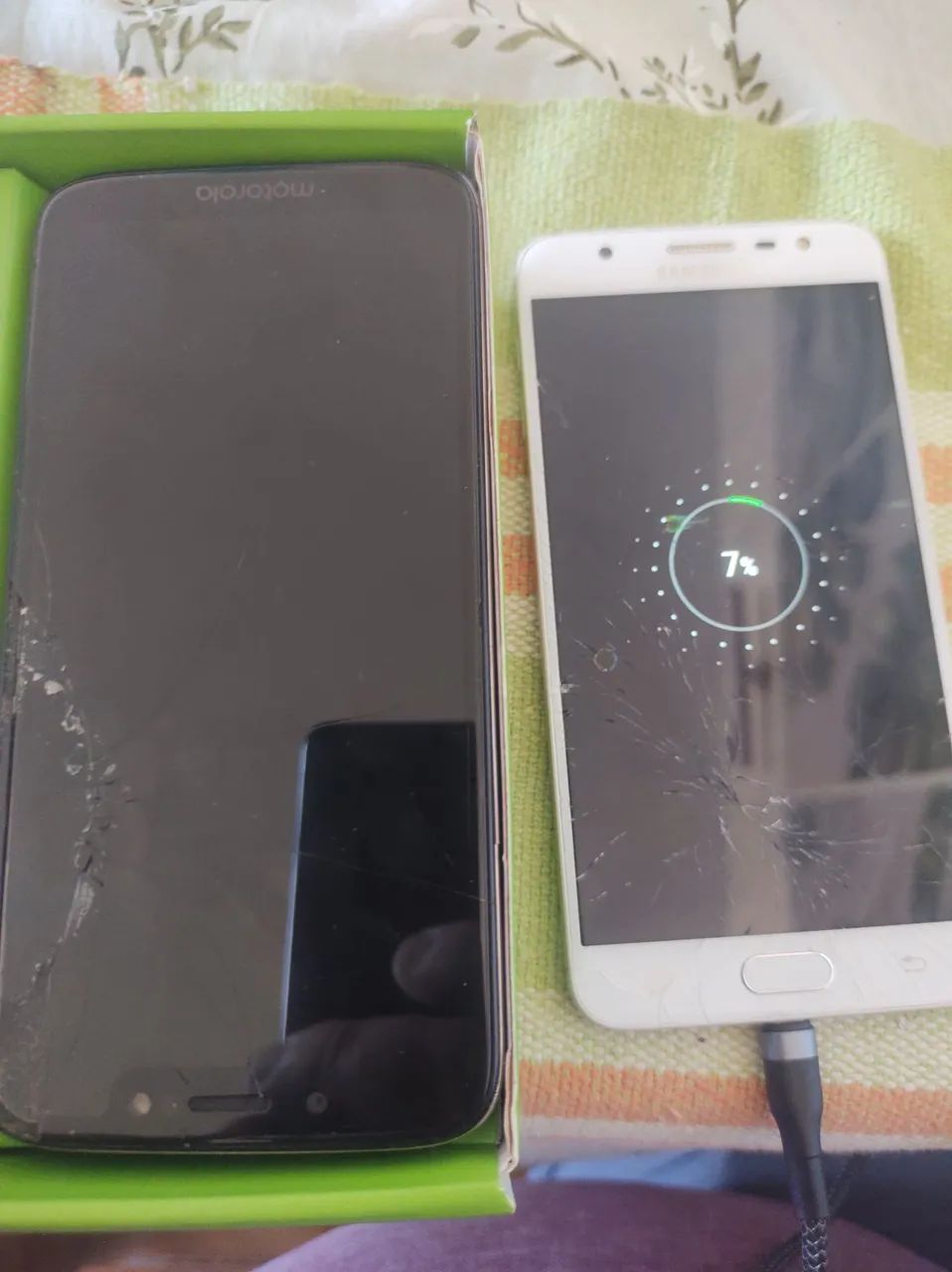 Aparelhos para reparo J7 e moto G7 