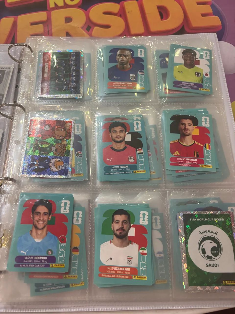Figurinhas Copa 2026