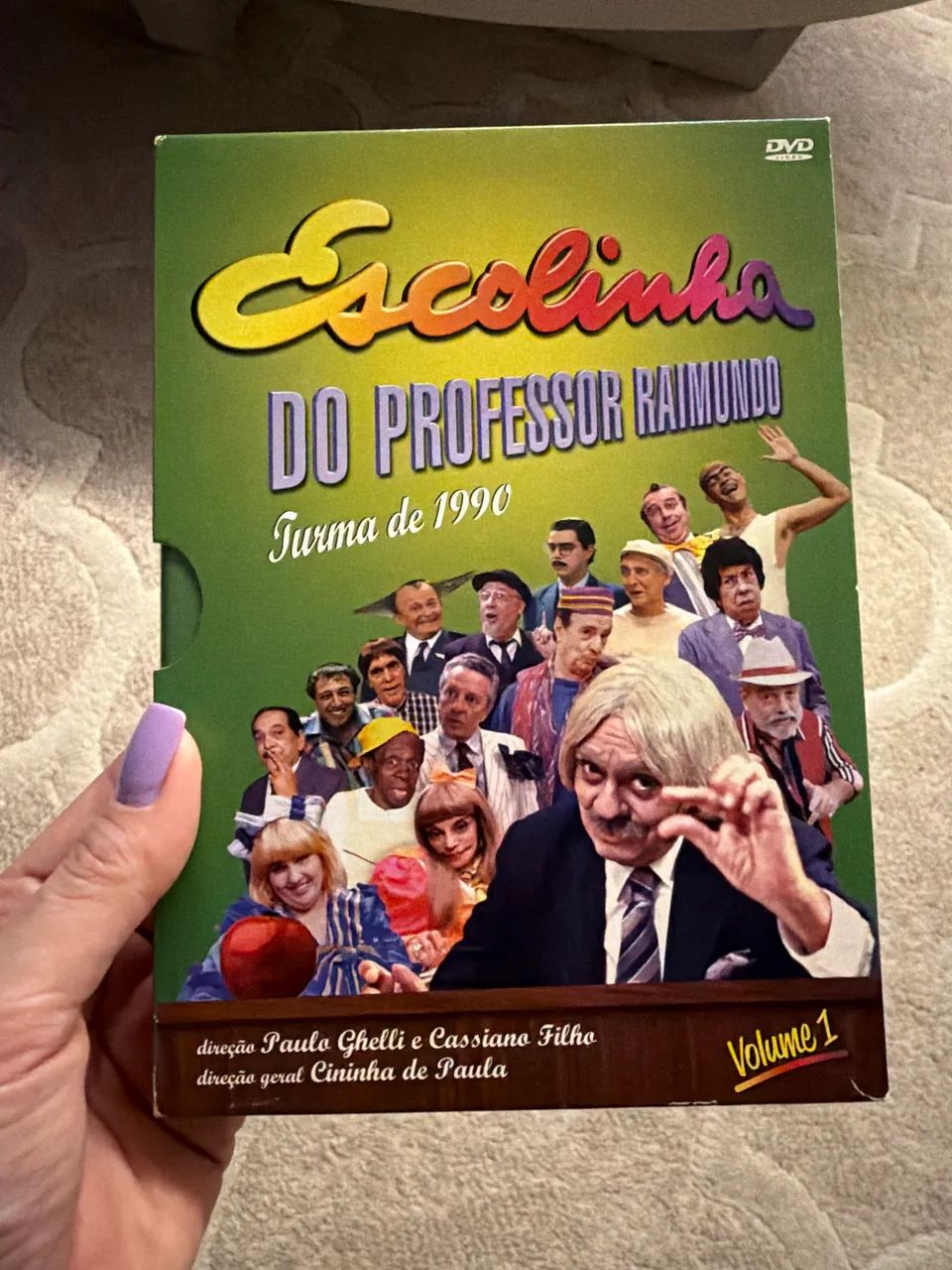 Kit 2 DVDs Escolinha do Professor Raimundo - Turma de 1990 e 1991 - Foto 2