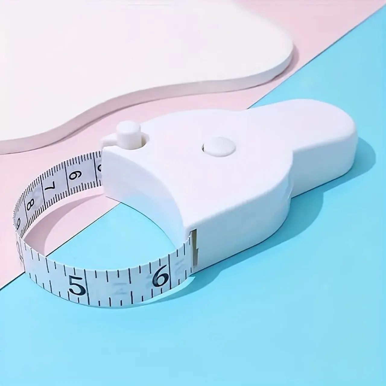 Fita métrica automática para medição corporal