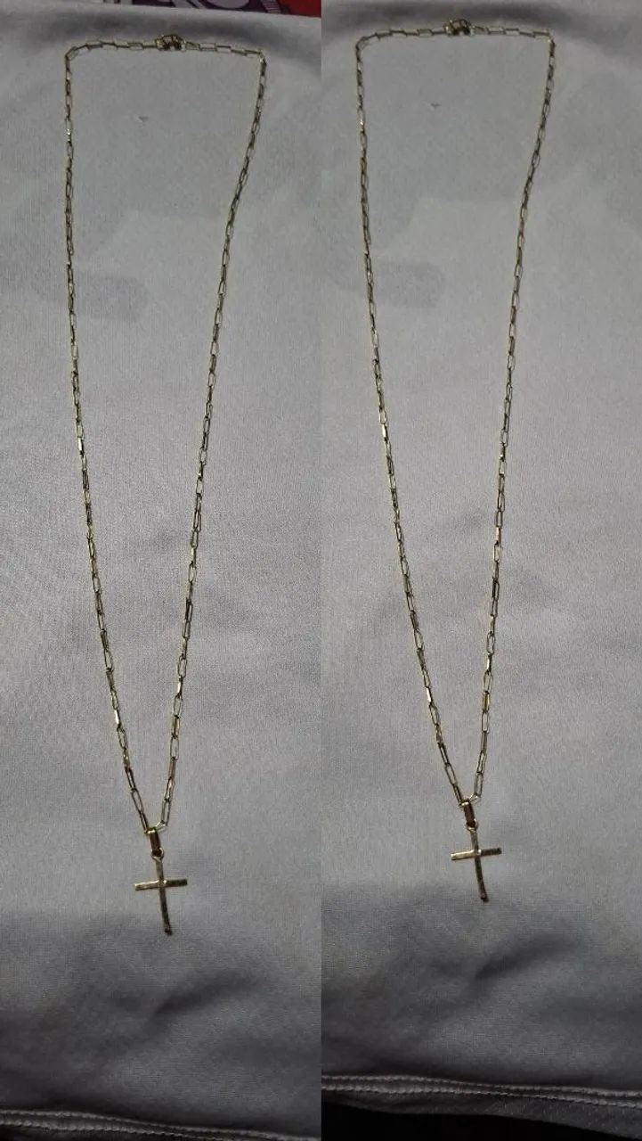 Cordão ouro masculino - Foto 4