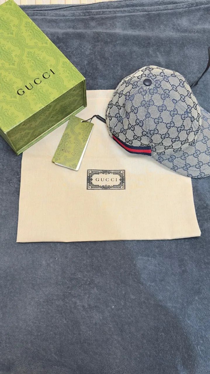 Bone gucci gg canvas 