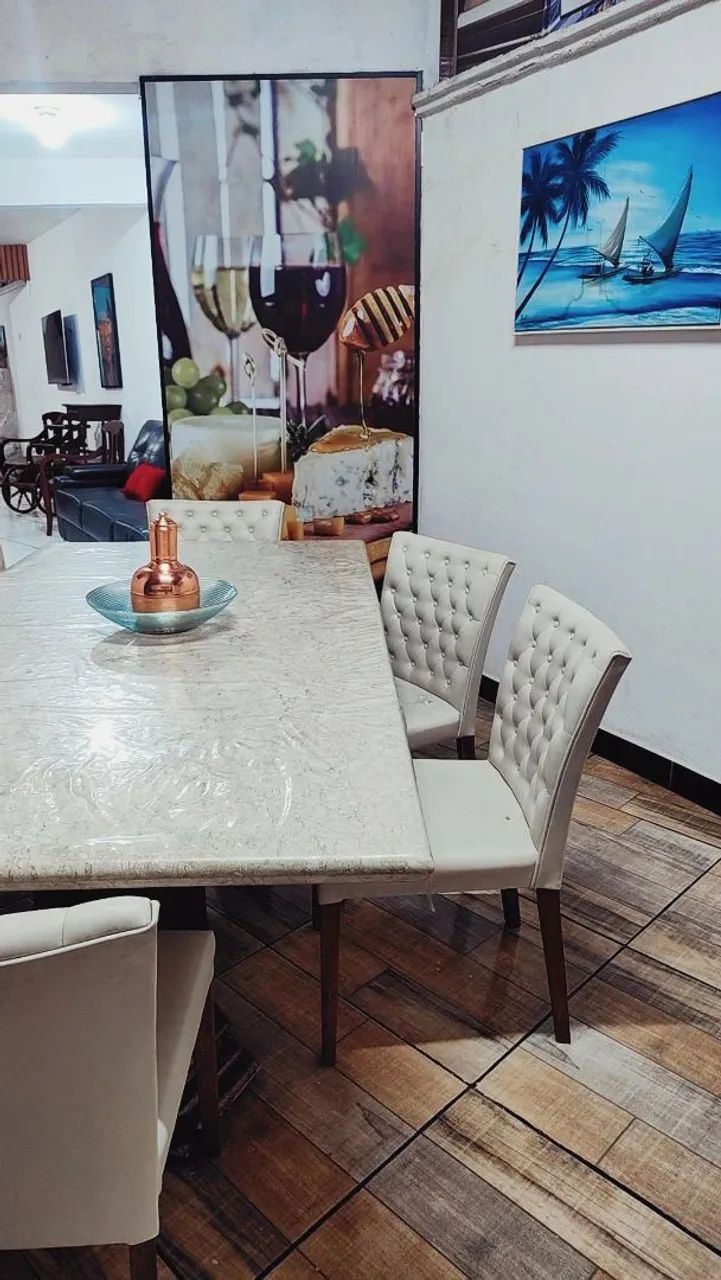Mesa de mármore e cadeiras presidêncial  - Foto 2