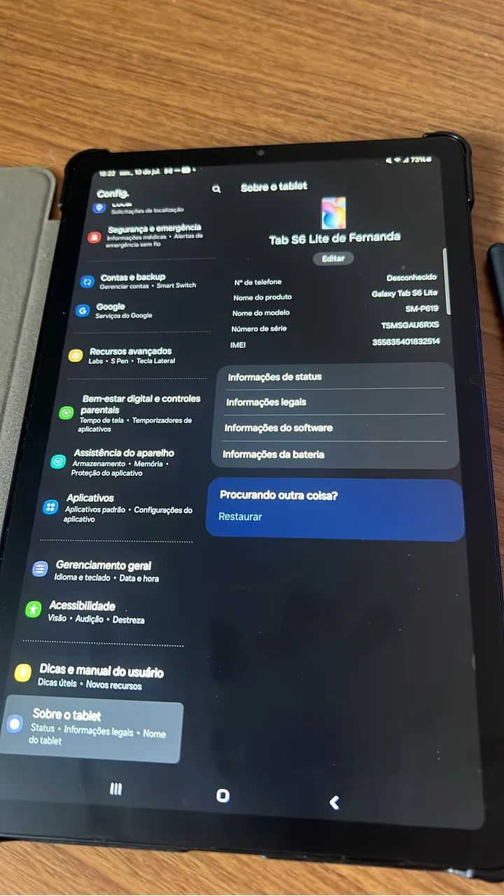 Tablet s6 lite samsung - Foto 3