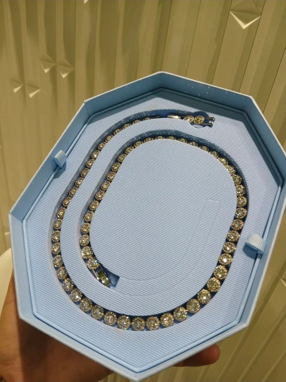 Colar Swarovski Angelic Longo