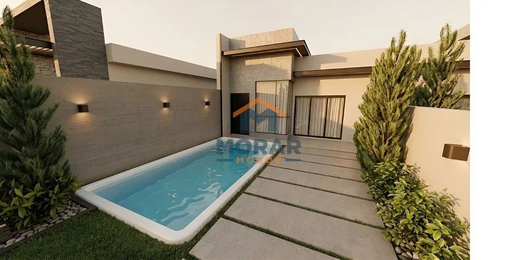Casa nova com piscina em Shangri-lá
