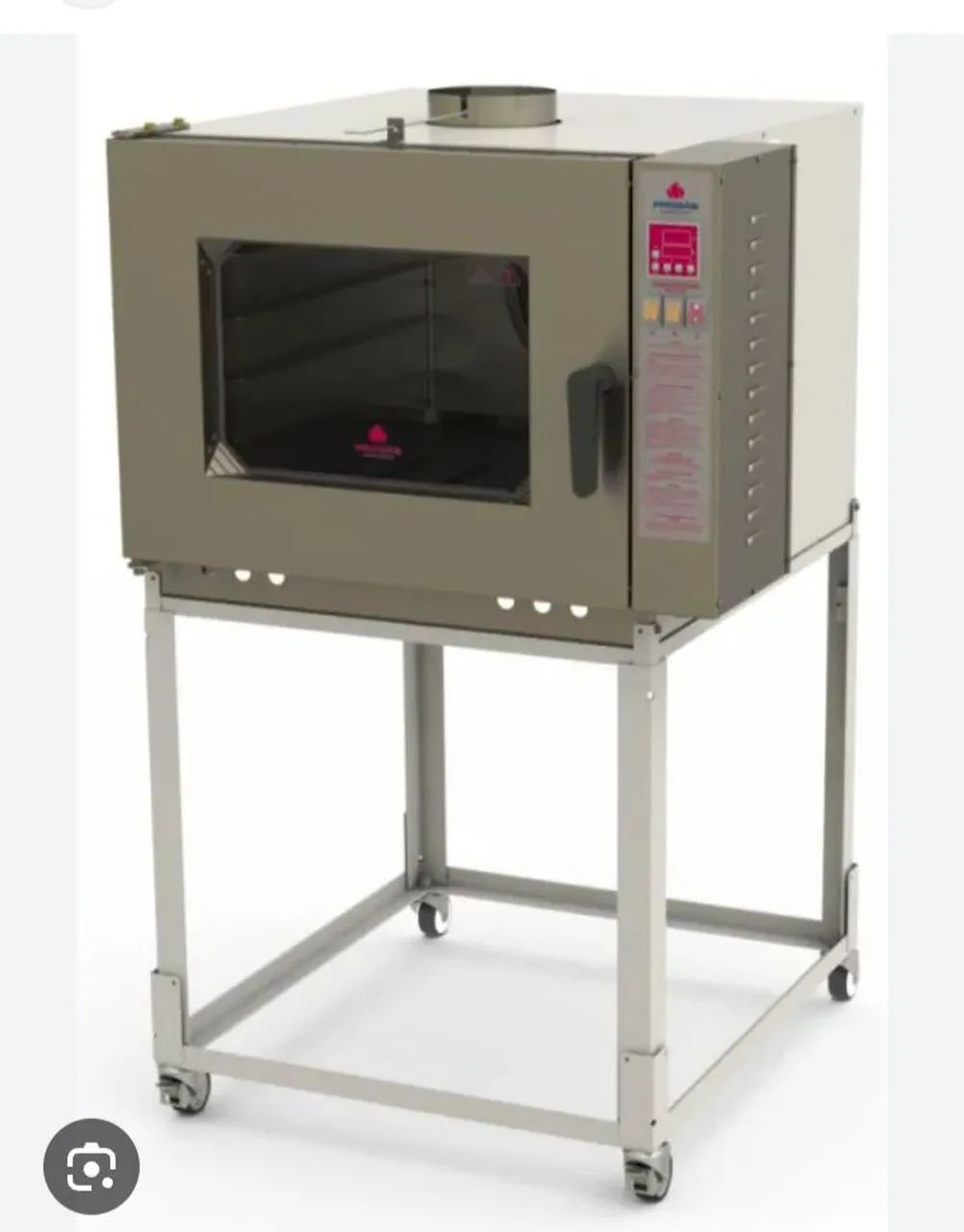 NZ. Forno turbo elétrico 380v 5 assadeiras PROGÁS 