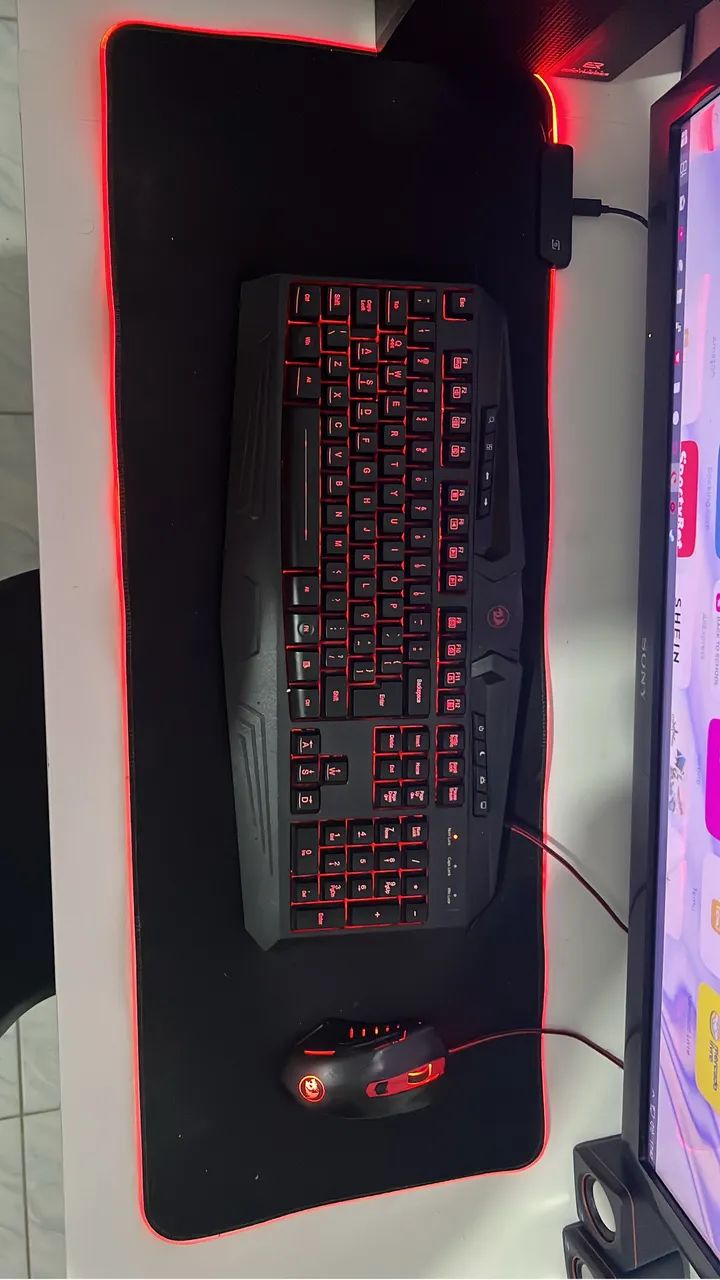 Teclado e Mouse Redragon
