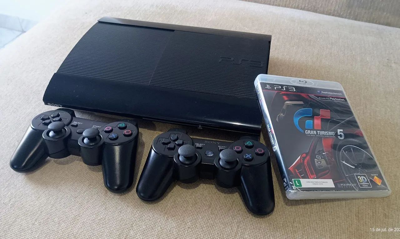 PS3 super slim (250gb bloqueado) - Foto 4