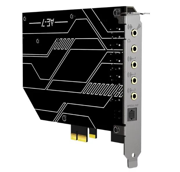 Placa de áudio sound blaster ae-7 - Foto 4