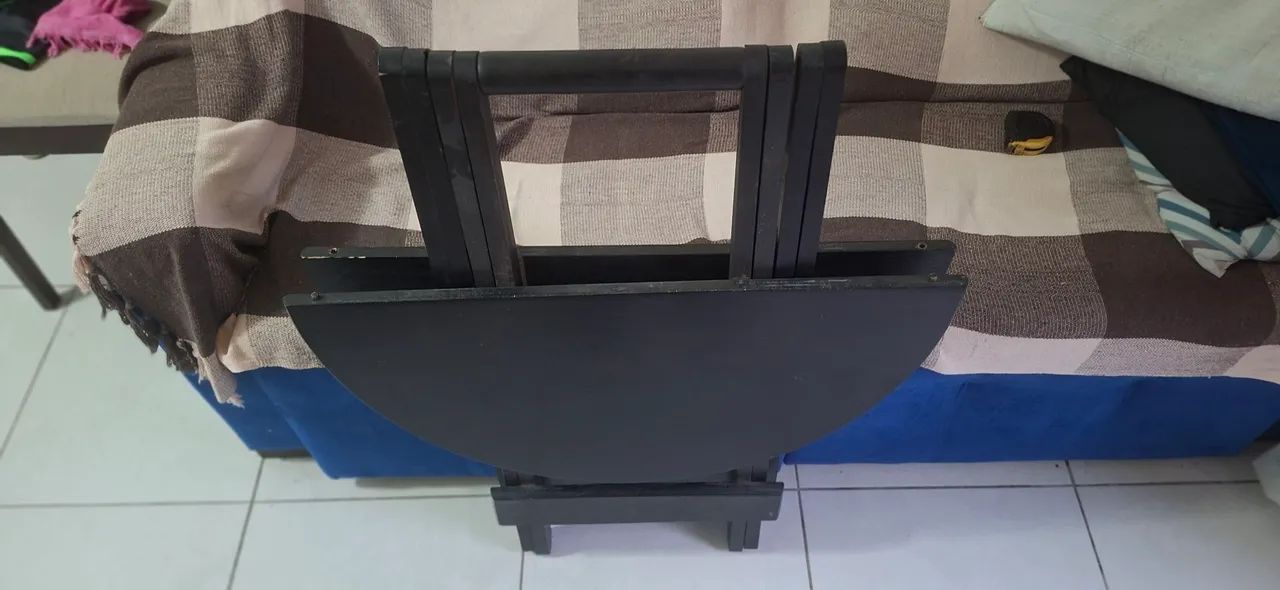Mesa Retrátil Madeira forte - Foto 4