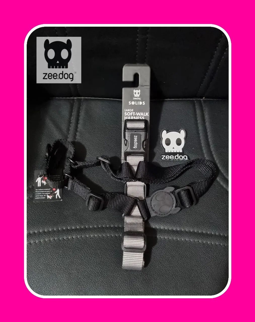 Peitoral ZeeDog Soft Walk * Tam G * NOVA