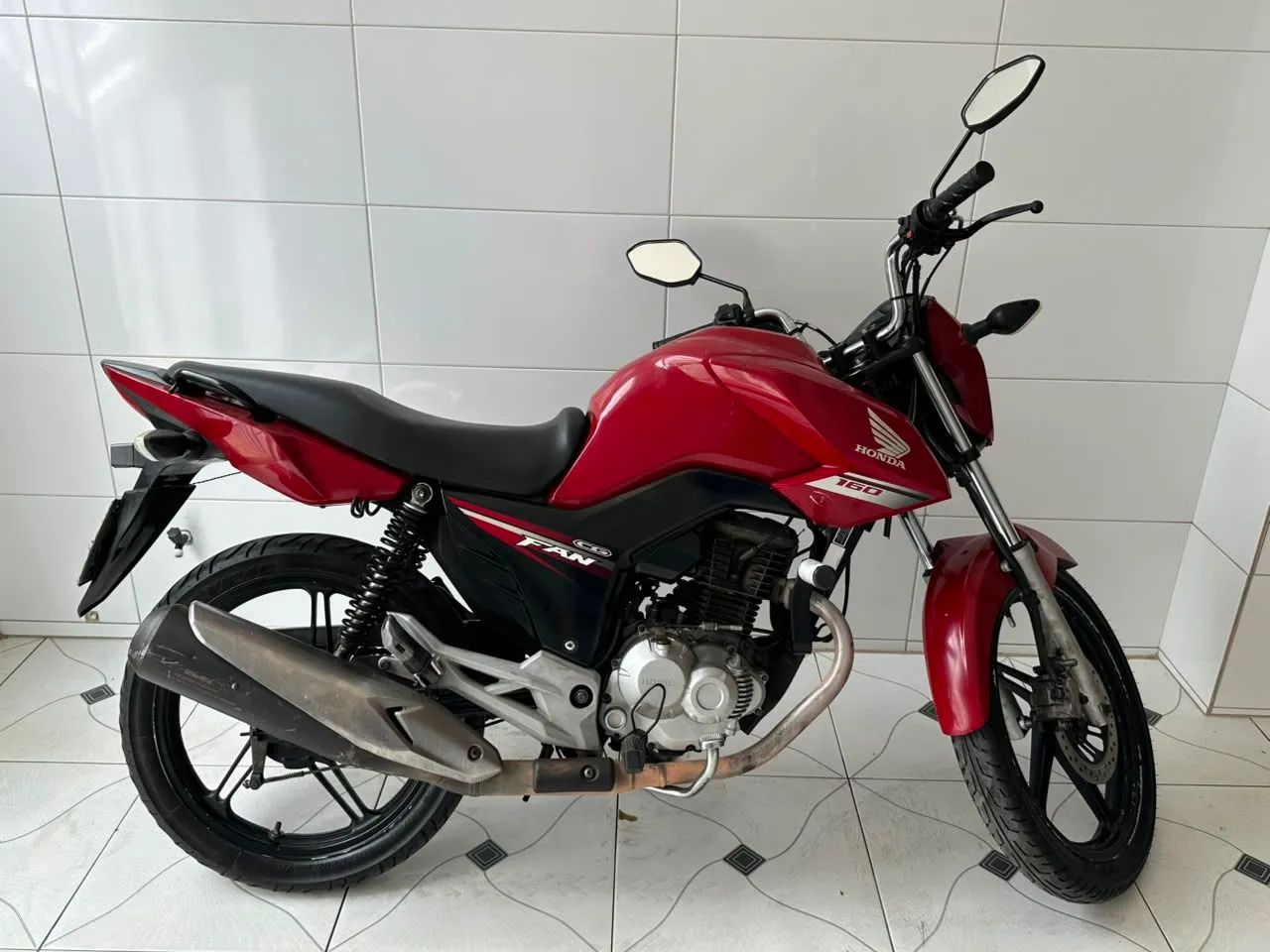 CG FAN 160 ESDI FLEX VERMELHA 2017 - Foto 2