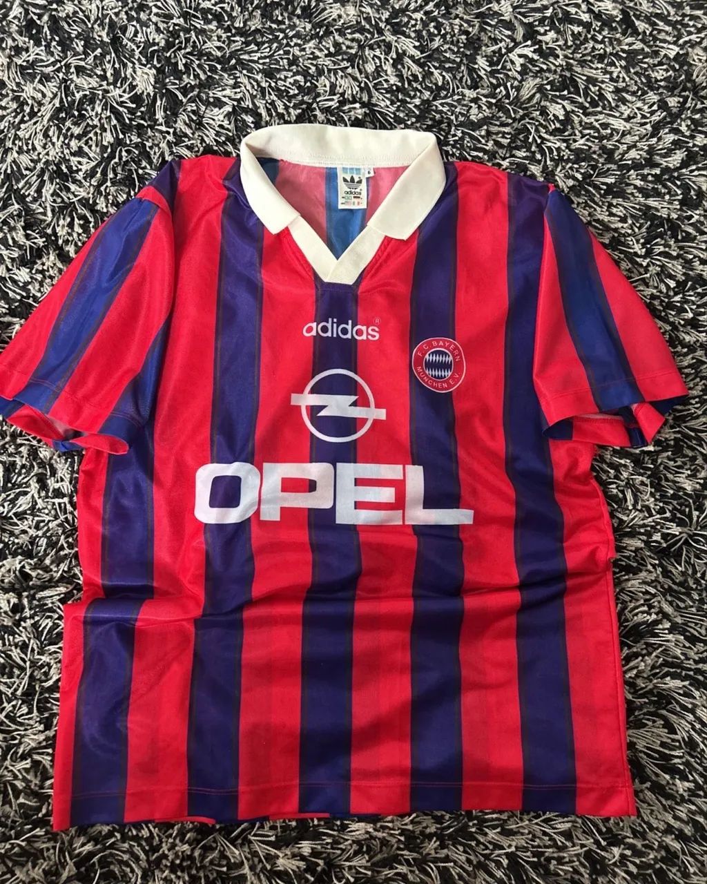 camisa bayern de munique adidas listrada 1996