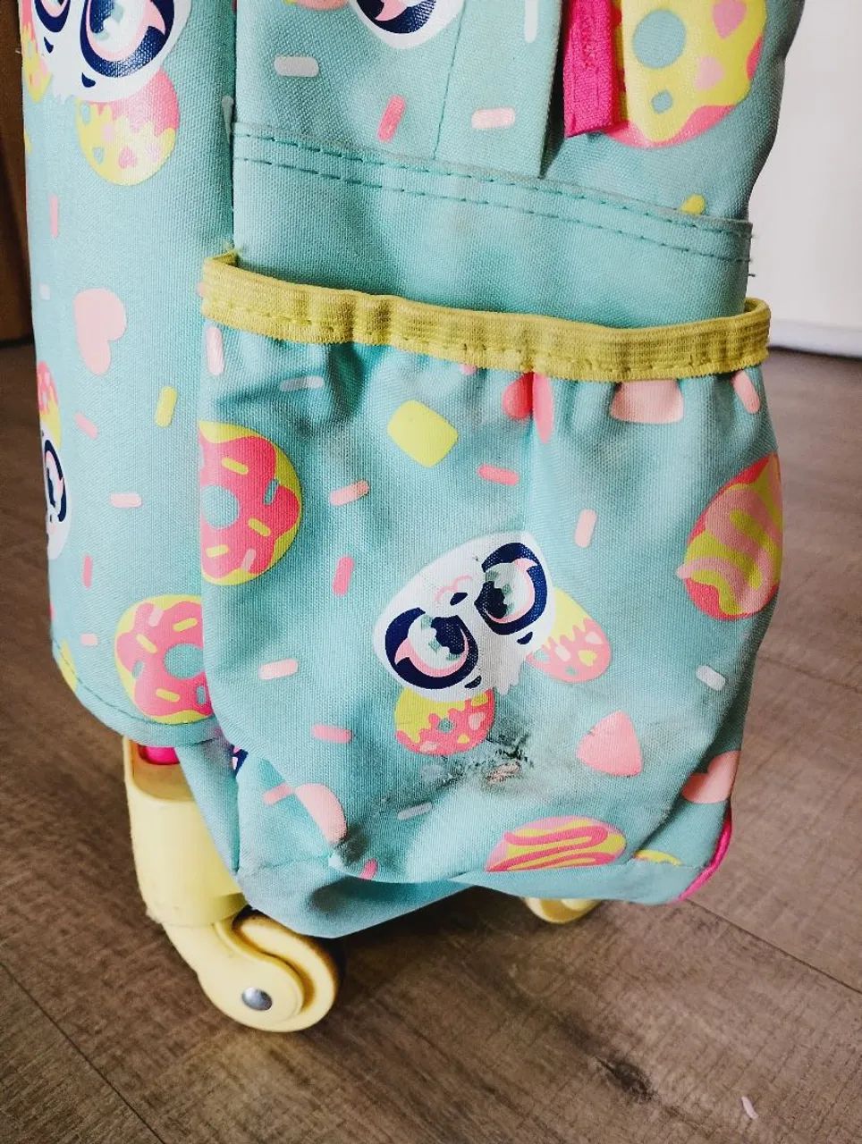 Mochila e Lancheira Puket com rodinhas  - Foto 4