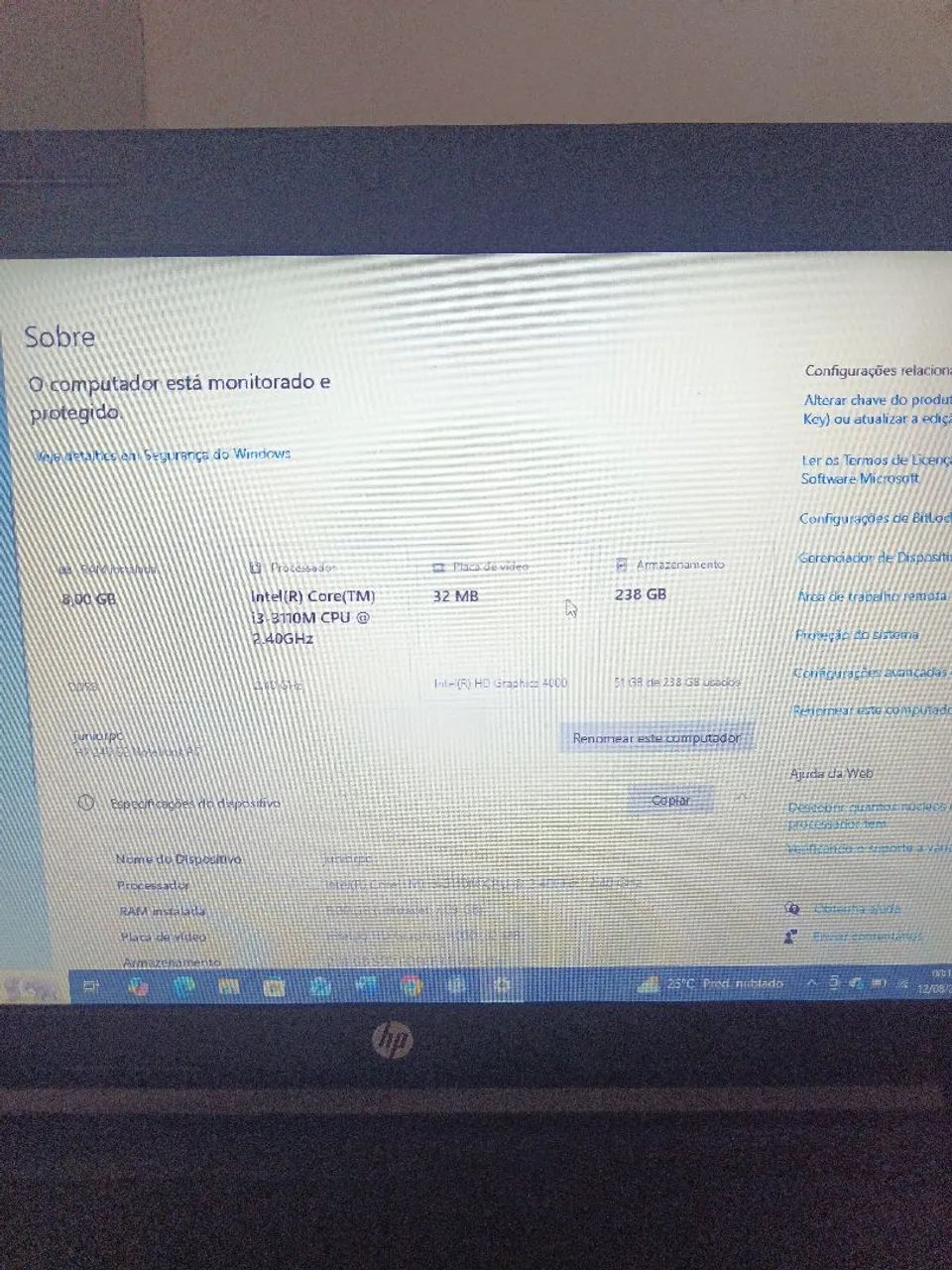 Notebook HP 8GB  - Foto 5