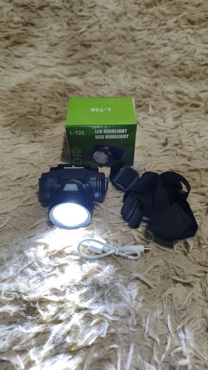 Lanterna de cabeça novas - Foto 2