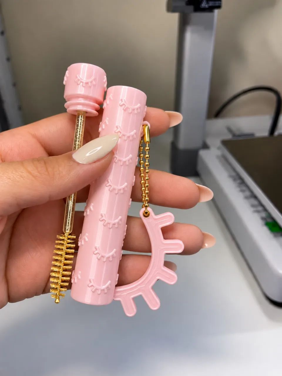 Porta escovinhas de cílios em 3D impressão  - Foto 2