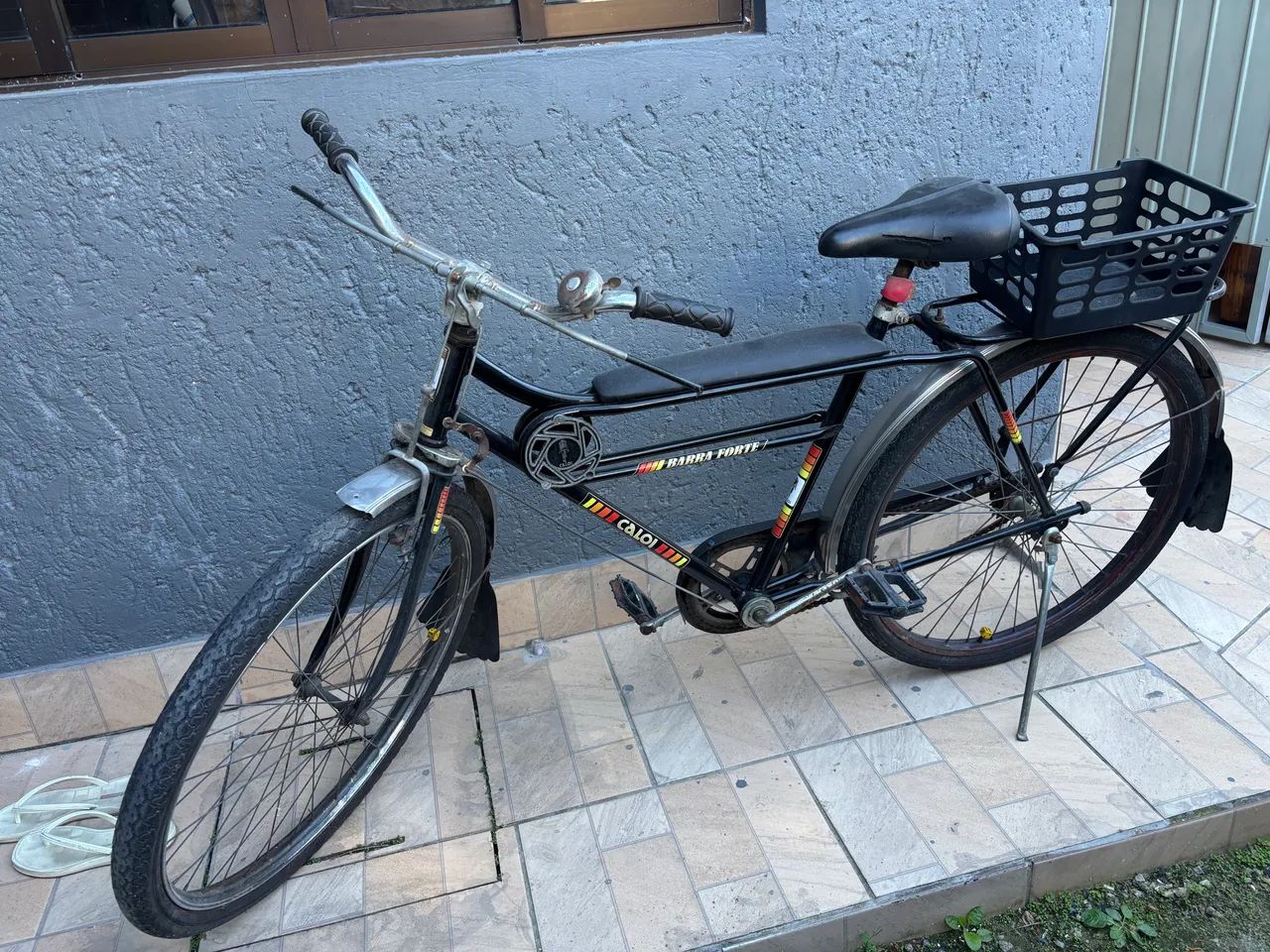 Bicicleta antiga Barra forte  - Foto 3