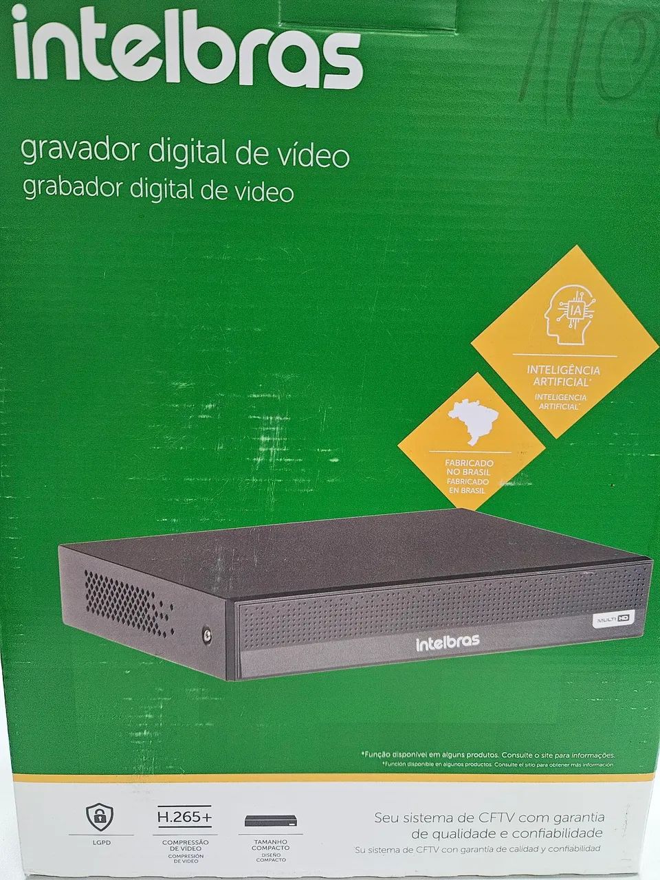 DVR intelbras novo 