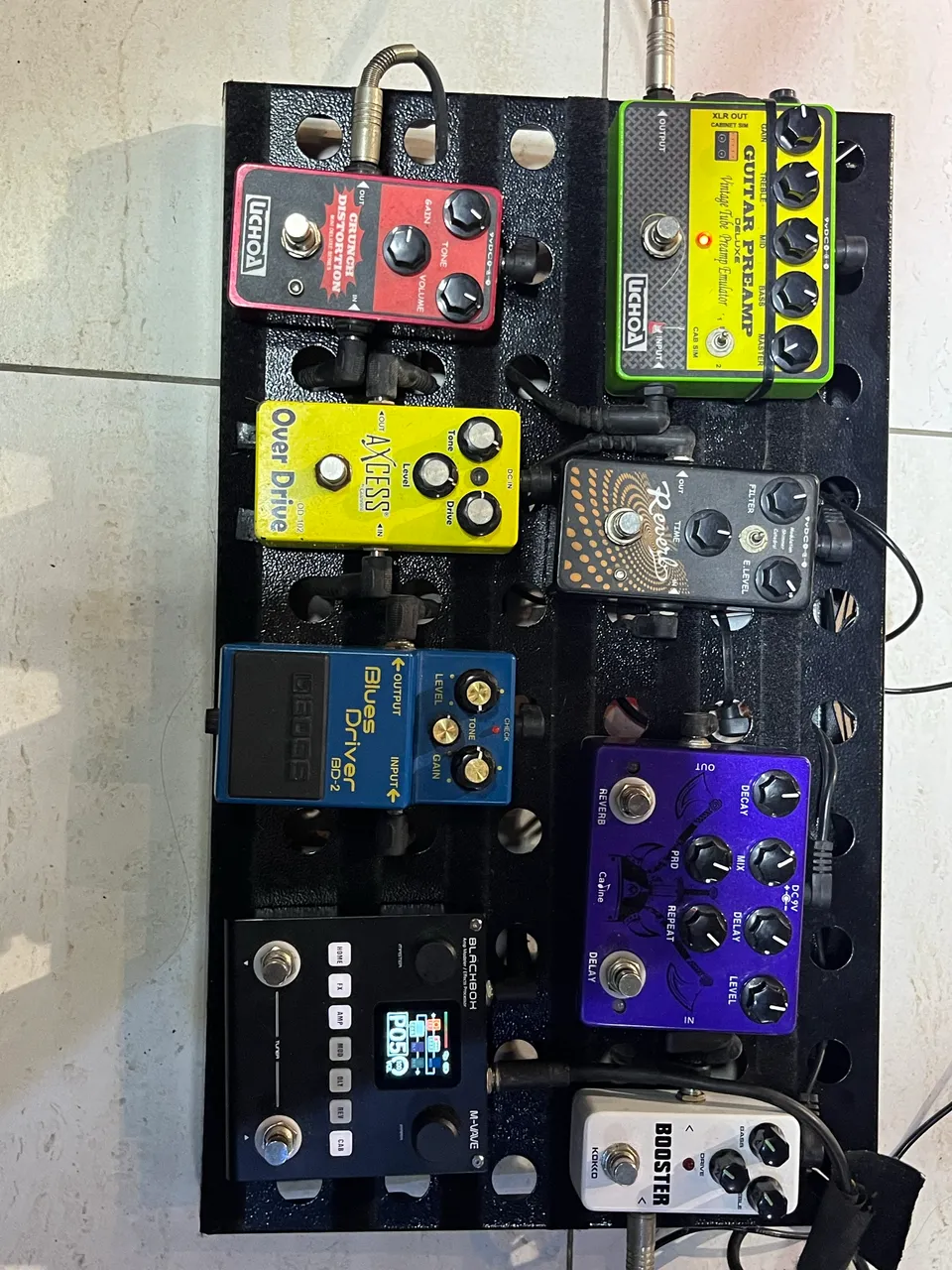 Pedal Booster Para Guitarra Gb-1 Tmiranda (Usado) - Instrumentos